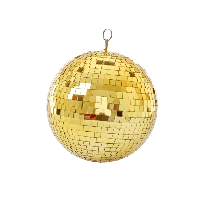 RICE Discokula i guld - 25 cm i gruppen SPORT, FRITID & HOBBY / Roliga prylar / Övrigt hos TP E-commerce Nordic AB (D15190)
