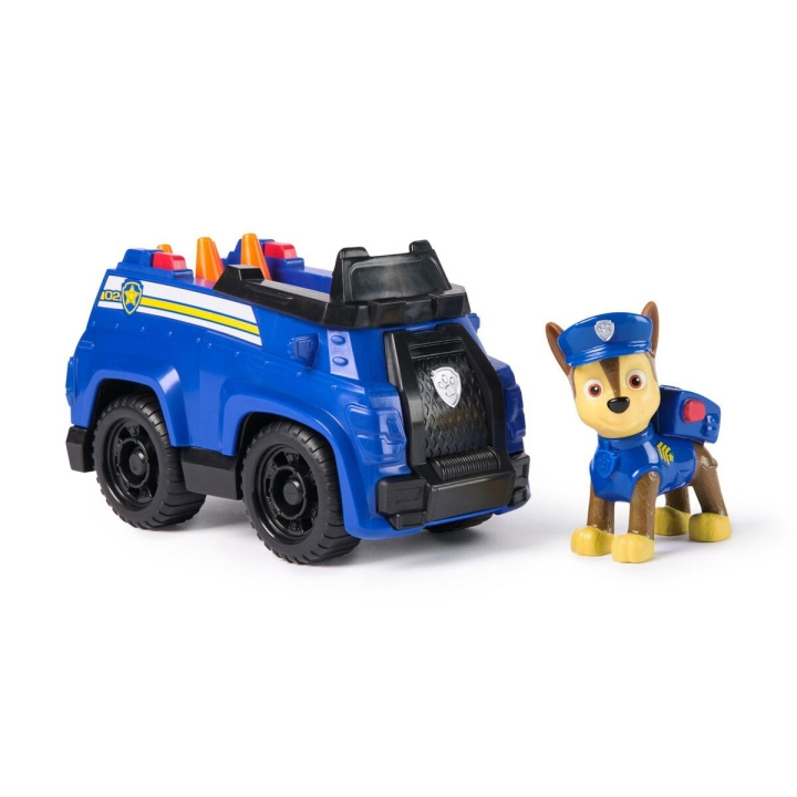 Paw Patrol Basfordon 2.0 - Chase (6071210) i gruppen LEKSAKER, BARN- & BABYPRODUKTER / Leksaker / Leksaksbilar & andra fordon hos TP E-commerce Nordic AB (D15213)