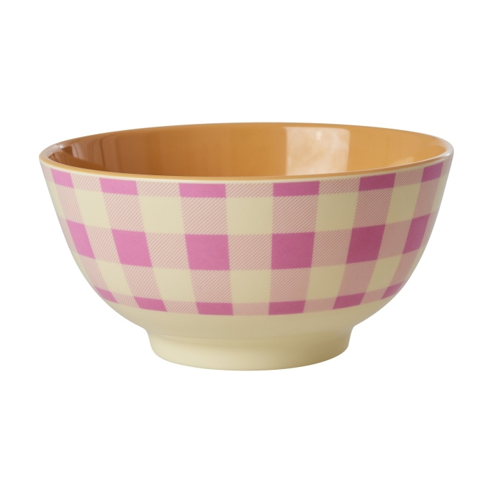 RICE Melaminskål med Check It Out-tryck - Medium - 700 ml i gruppen HEM, HUSHÅLL & TRÄDGÅRD / Köksredskap / Övriga köksredskap hos TP E-commerce Nordic AB (D15228)
