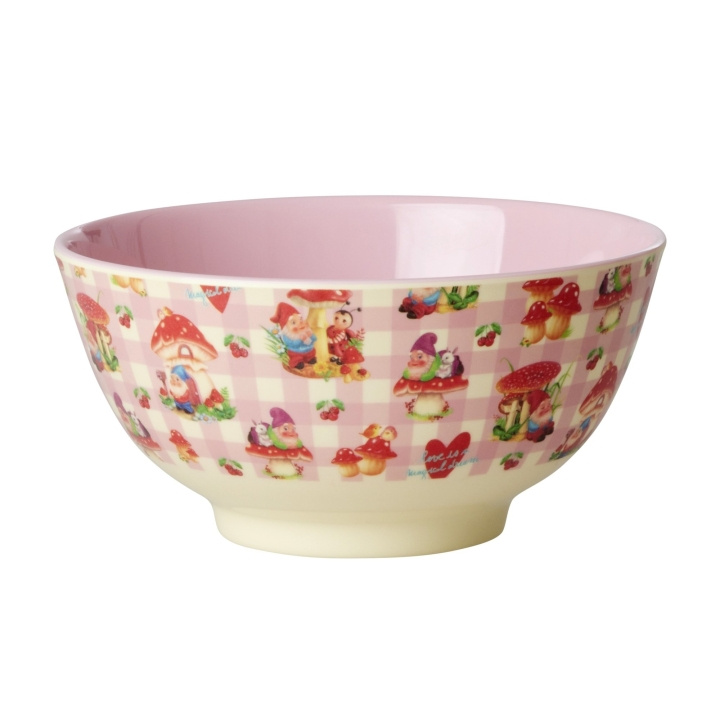 RICE Melaminskål Therapy Gnome Print i gruppen HEM, HUSHÅLL & TRÄDGÅRD / Köksredskap / Övriga köksredskap hos TP E-commerce Nordic AB (D15242)
