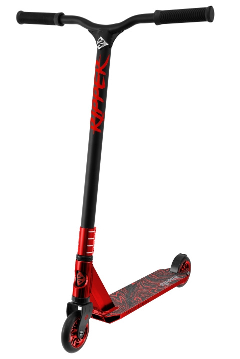 StreetSurfing Ripper HCI-scooter - blodröd (ss-04-27-006-4) i gruppen LEKSAKER, BARN- & BABYPRODUKTER / Uteleksaker / Cyklar & Sparkcyklar hos TP E-commerce Nordic AB (D15243)