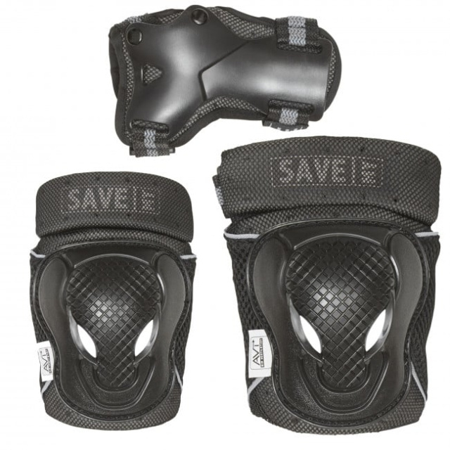 Save my Bones Säkerhetsset - Svart M (401020-m) i gruppen SPORT, FRITID & HOBBY / Sportutrustning / Cykeltillbehör / Övriga cykeltillbehör hos TP E-commerce Nordic AB (D15246)