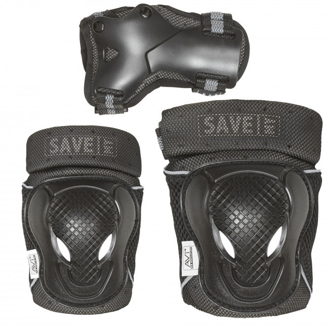 Save my Bones Säkerhetsset - Svart L (401020-l) i gruppen SPORT, FRITID & HOBBY / Sportutrustning / Cykeltillbehör / Övriga cykeltillbehör hos TP E-commerce Nordic AB (D15247)