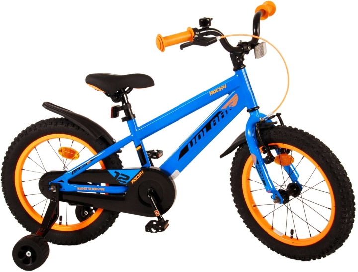 Volare Barncykel 16 - Rocky Blå (21525) i gruppen LEKSAKER, BARN- & BABYPRODUKTER / Uteleksaker / Cyklar & Sparkcyklar hos TP E-commerce Nordic AB (D15264)