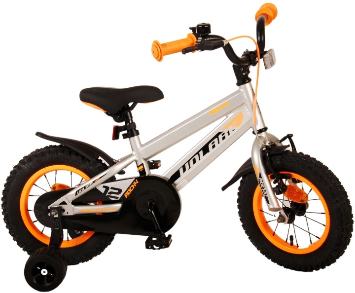 Volare Barncykel 12 - Rocky Grey (21133) i gruppen LEKSAKER, BARN- & BABYPRODUKTER / Uteleksaker / Cyklar & Sparkcyklar hos TP E-commerce Nordic AB (D15277)