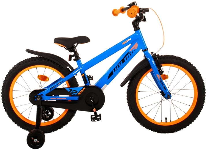 Volare Barncykel 18 - Rocky Blå (21725) i gruppen LEKSAKER, BARN- & BABYPRODUKTER / Uteleksaker / Cyklar & Sparkcyklar hos TP E-commerce Nordic AB (D15278)