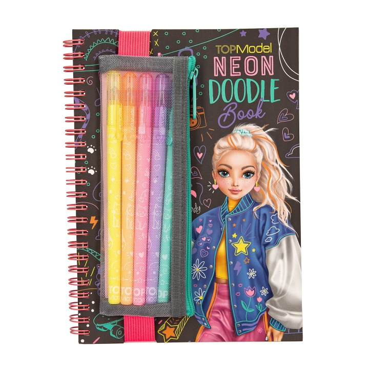 TOPModel TOPModel Neon Doodle-bok med neonpennset - (413217) i gruppen LEKSAKER, BARN- & BABYPRODUKTER / Leksaker / Pyssel hos TP E-commerce Nordic AB (D15284)