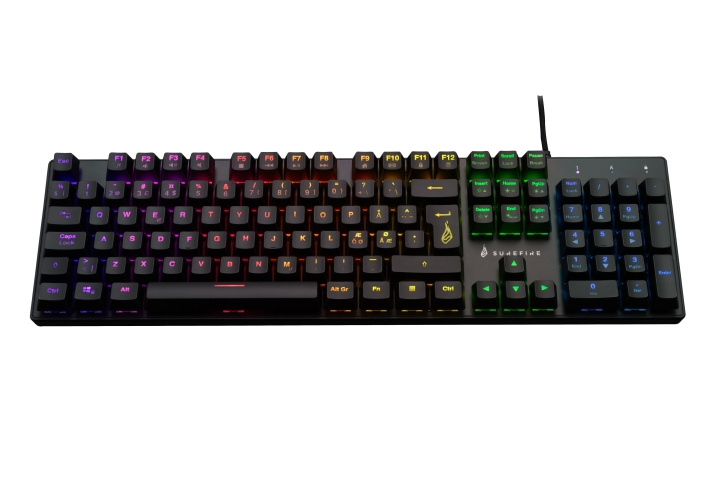 SureFire KingPin M2 Mech. Gaming RGB-tangentbord QWERTY Nordic i gruppen DATORER & KRINGUTRUSTNING / Gaming / Tangentbord hos TP E-commerce Nordic AB (D15320)