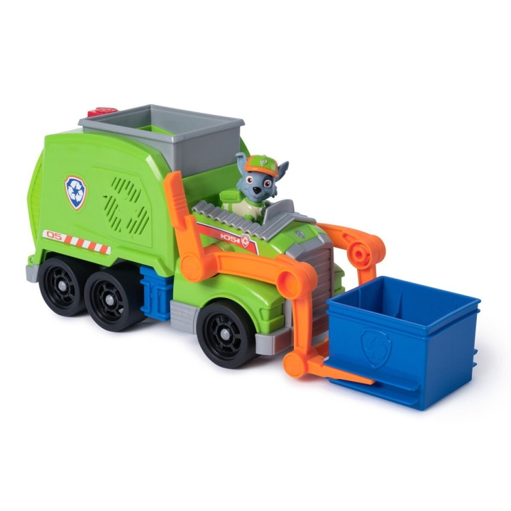 Paw Patrol Rocky Crush N\' Roll återvinningsbil - (6071248) i gruppen LEKSAKER, BARN- & BABYPRODUKTER / Leksaker / Leksaksbilar & andra fordon hos TP E-commerce Nordic AB (D15327)