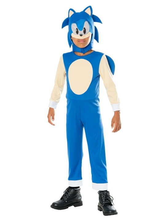 Rubies Kostym Deluxe - Sonic (140 cm) i gruppen LEKSAKER, BARN- & BABYPRODUKTER / Leksaker / Maskeradkläder hos TP E-commerce Nordic AB (D15339)
