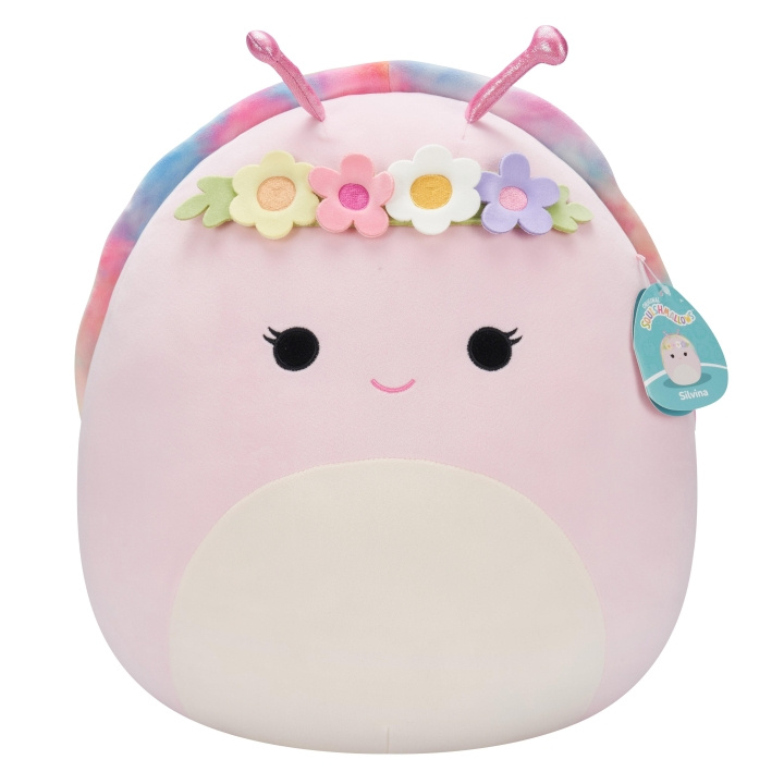 Squishmallows 40 cm plysch P22 - Silvina snigel i gruppen LEKSAKER, BARN- & BABYPRODUKTER / Babyleksaker / Gosedjur hos TP E-commerce Nordic AB (D15369)