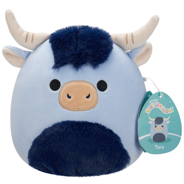Squishmallows 19 cm Plysch P22 - Toro Highland Cow i gruppen LEKSAKER, BARN- & BABYPRODUKTER / Babyleksaker / Gosedjur hos TP E-commerce Nordic AB (D15385)