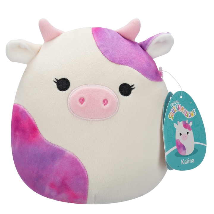 Squishmallows 19 cm plysch P22 - Kalina ko i gruppen LEKSAKER, BARN- & BABYPRODUKTER / Babyleksaker / Gosedjur hos TP E-commerce Nordic AB (D15387)