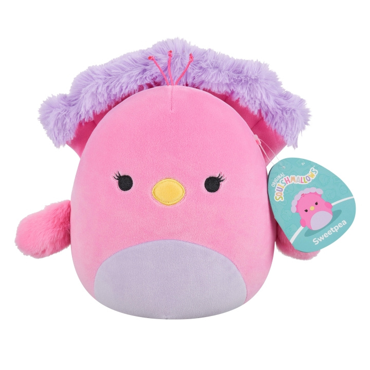 Squishmallows 19 cm Plysch P22 - Sweetpea Påfågel i gruppen LEKSAKER, BARN- & BABYPRODUKTER / Babyleksaker / Gosedjur hos TP E-commerce Nordic AB (D15389)
