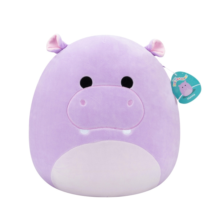 Squishmallows 40 cm Plysch P22 - Hanna Hippo (227702) i gruppen LEKSAKER, BARN- & BABYPRODUKTER / Babyleksaker / Gosedjur hos TP E-commerce Nordic AB (D15398)