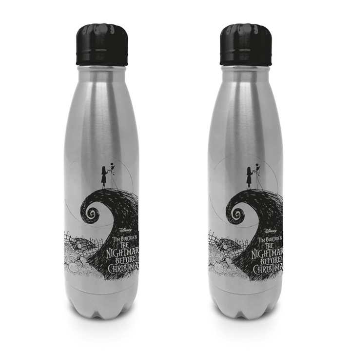 Pyramid International NIGHTMARE BEFORE CHRISTMAS (SILHOUETTE) METAL DRINKS BOTTLE i gruppen SPORT, FRITID & HOBBY / Roliga prylar / Samlarobjekt hos TP E-commerce Nordic AB (D15450)