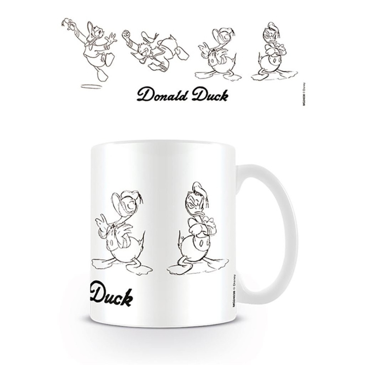 Pyramid International DONALD DUCK (SKISS) MUGG i gruppen SPORT, FRITID & HOBBY / Roliga prylar / Muggar hos TP E-commerce Nordic AB (D15453)