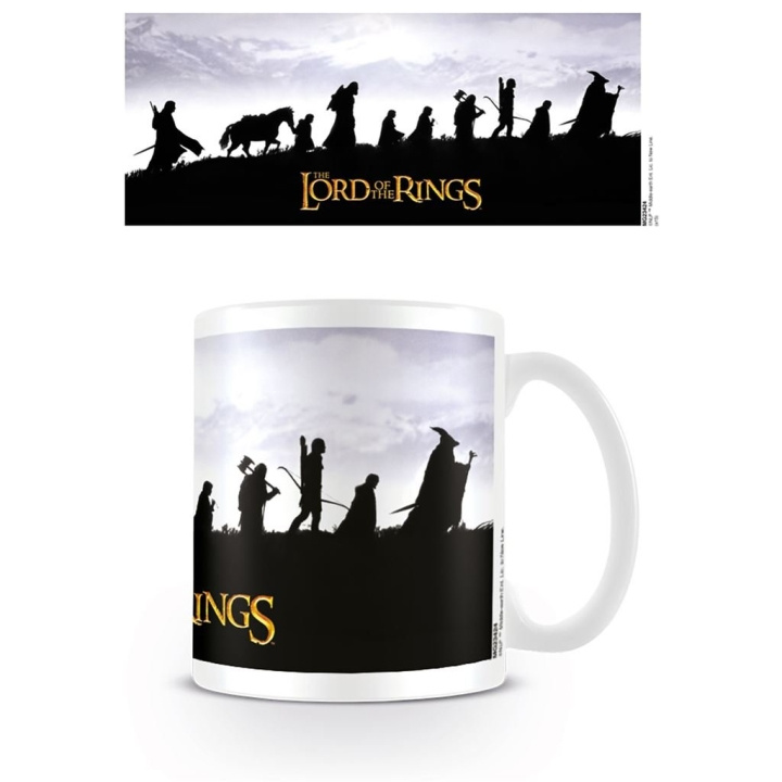 Pyramid International THE LORD OF THE RINGS (FELLOWSHIP) MUGG i gruppen SPORT, FRITID & HOBBY / Roliga prylar / Muggar hos TP E-commerce Nordic AB (D15468)