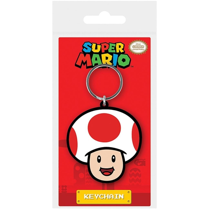 Pyramid International SUPER MARIO (PADDA) NYCKELRING AV PVC i gruppen SPORT, FRITID & HOBBY / Roliga prylar / Samlarobjekt hos TP E-commerce Nordic AB (D15470)