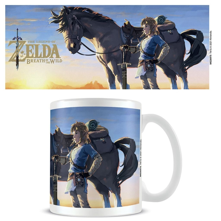 Pyramid International LEGENDEN OM ZELDA: BREATH OF THE WILD (HÄST) MUGG i gruppen SPORT, FRITID & HOBBY / Roliga prylar / Muggar hos TP E-commerce Nordic AB (D15472)