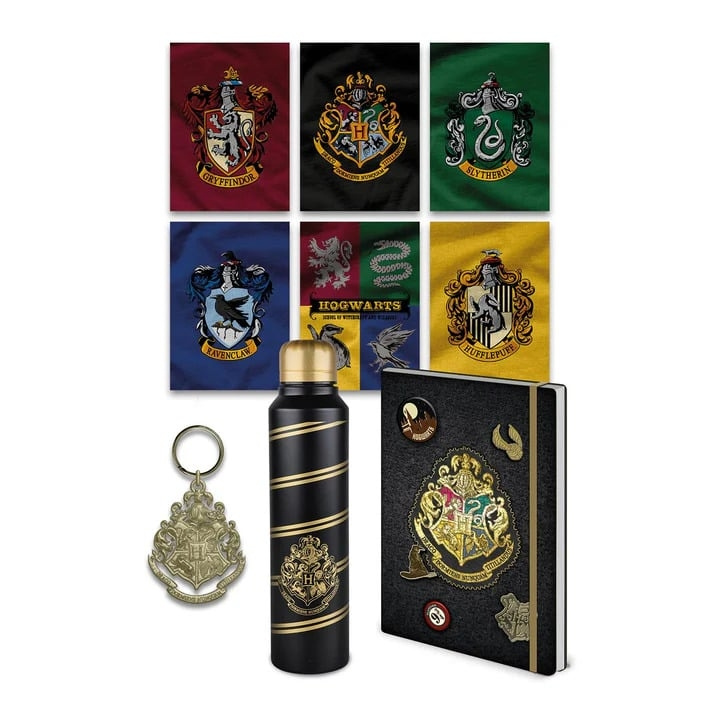 Pyramid International HARRY POTTER (COLOURFUL CREST) PREMIUM GIFT SET i gruppen SPORT, FRITID & HOBBY / Roliga prylar / Samlarobjekt hos TP E-commerce Nordic AB (D15483)
