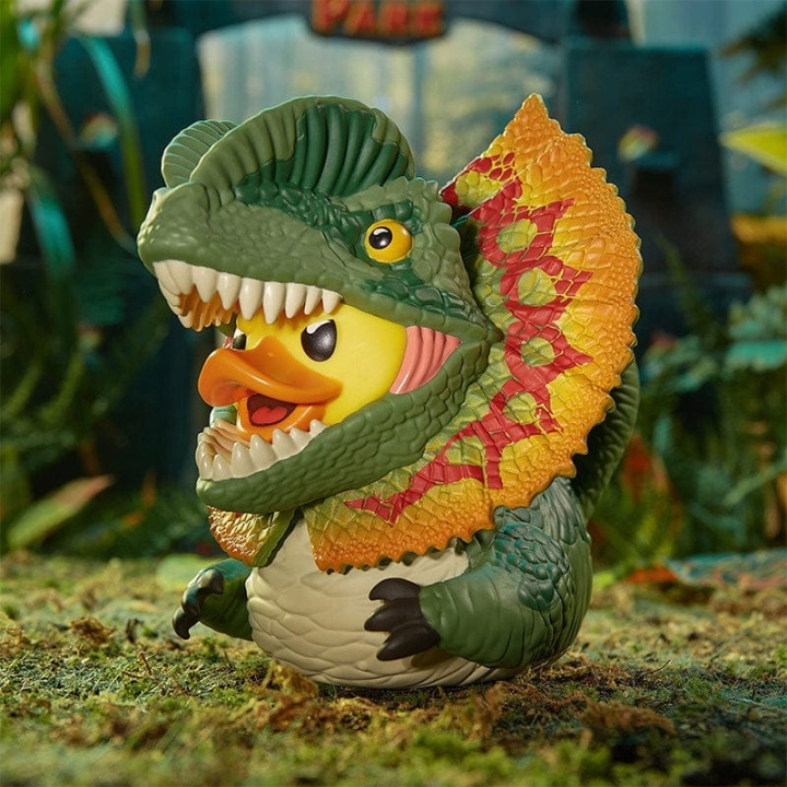 Numskull Jurassic Park: Dilophosaurus TUBBZ (Boxad utgåva) i gruppen SPORT, FRITID & HOBBY / Roliga prylar / Samlarobjekt hos TP E-commerce Nordic AB (D15499)