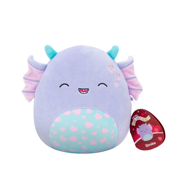Squishmallows 19 cm Hjärta plysch - Strobe träskmonster i gruppen LEKSAKER, BARN- & BABYPRODUKTER / Babyleksaker / Gosedjur hos TP E-commerce Nordic AB (D15525)