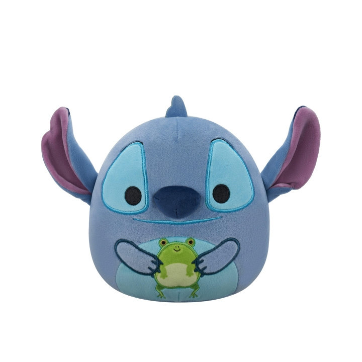 Squishmallows 20 cm plysch Disney Stitch - Stitch håller i en groda i gruppen LEKSAKER, BARN- & BABYPRODUKTER / Babyleksaker / Gosedjur hos TP E-commerce Nordic AB (D15528)