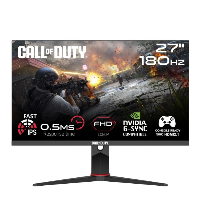 Twisted Minds CALL OF DUTY - 27 FHD - 180HZ - SVART i gruppen DATORER & KRINGUTRUSTNING / Datorskärmar & Tillbehör / Datorskärmar hos TP E-commerce Nordic AB (D15540)