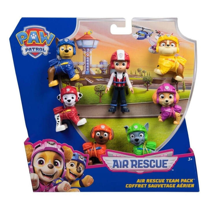 Paw Patrol Air Rescue 7 Figure Pack - (6071499) i gruppen LEKSAKER, BARN- & BABYPRODUKTER / Leksaker / Figurer, Miniatyrer & tillbehör hos TP E-commerce Nordic AB (D15556)
