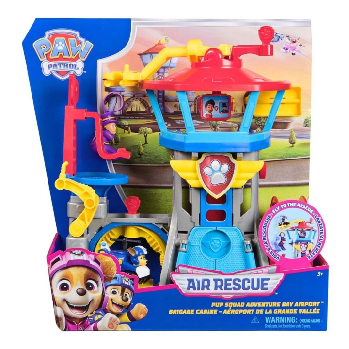 Paw Patrol Air Rescue Pup Squad flygplats-lekset - (6071249) i gruppen LEKSAKER, BARN- & BABYPRODUKTER / Leksaker / Lekset hos TP E-commerce Nordic AB (D15557)