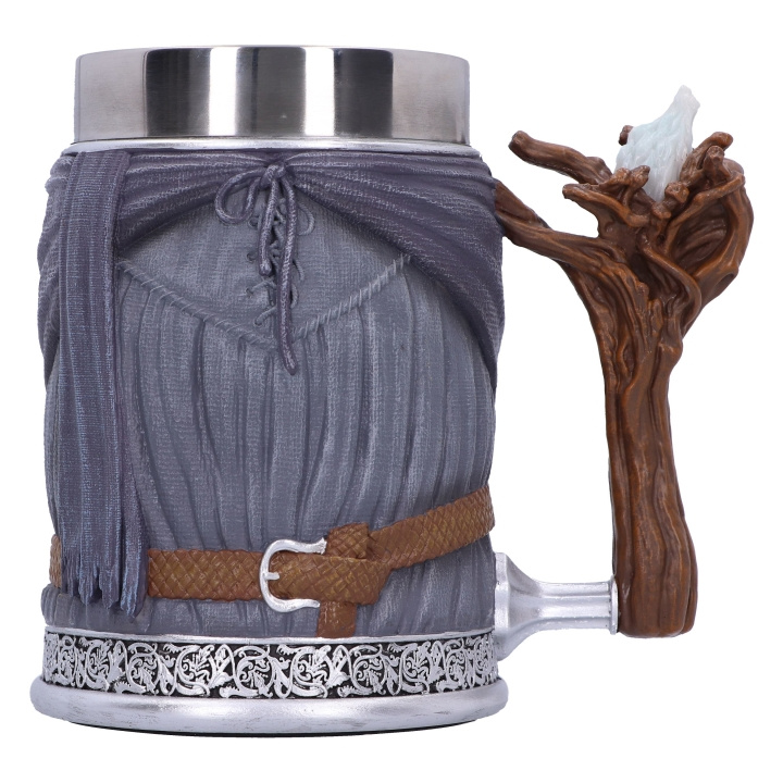 Nemesis Now Lord of the Rings Gandalf The Grey Tankard i gruppen SPORT, FRITID & HOBBY / Roliga prylar / Samlarobjekt hos TP E-commerce Nordic AB (D15572)