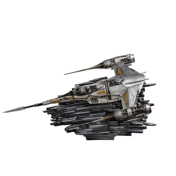 Star Wars Star War - Mandos N-1 Starfighter Staty Demi Scale 1/20 i gruppen SPORT, FRITID & HOBBY / Roliga prylar / Samlarobjekt hos TP E-commerce Nordic AB (D15589)