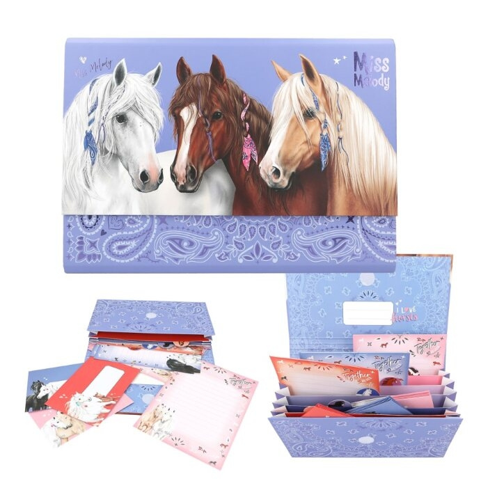 Miss Melody brevset med register BANDANA ( 0412934 ) i gruppen LEKSAKER, BARN- & BABYPRODUKTER / Leksaker / Pyssel hos TP E-commerce Nordic AB (D15591)