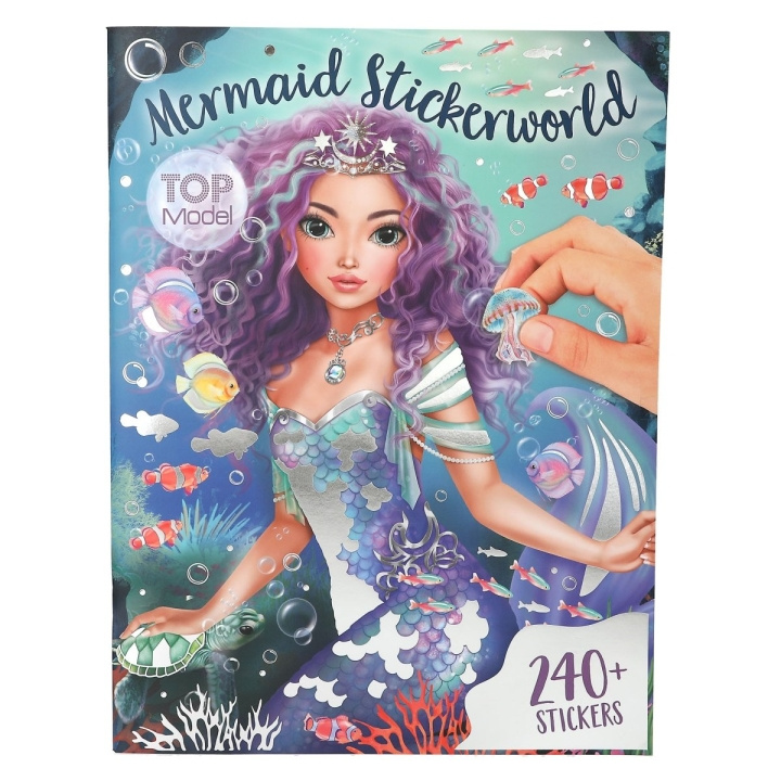 TOPModel TOPModel Metallic Stickerworld Sjöjungfru - (413395) i gruppen LEKSAKER, BARN- & BABYPRODUKTER / Leksaker / Pyssel hos TP E-commerce Nordic AB (D15629)