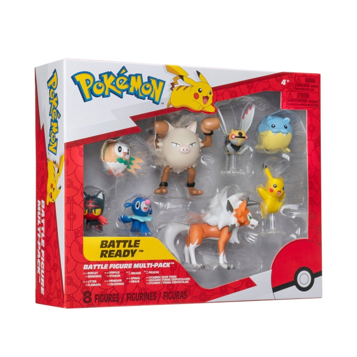 Pokémon Battle Figur 8 Pk (PKW3616) i gruppen LEKSAKER, BARN- & BABYPRODUKTER / Spel / Kortspel hos TP E-commerce Nordic AB (D15634)