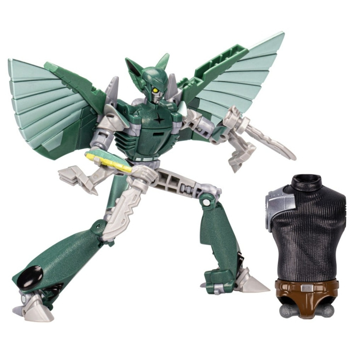 Transformers Earthspark Deluxe Class - Terran Nightshade i gruppen LEKSAKER, BARN- & BABYPRODUKTER / Leksaker / Figurer, Miniatyrer & tillbehör hos TP E-commerce Nordic AB (D15651)