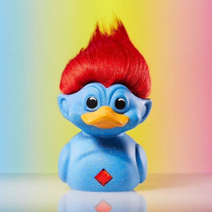 Tubbz Numskull - Trolls Tubbz 1st ED Blå glitter (rött hår) i gruppen SPORT, FRITID & HOBBY / Roliga prylar / Samlarobjekt hos TP E-commerce Nordic AB (D15659)
