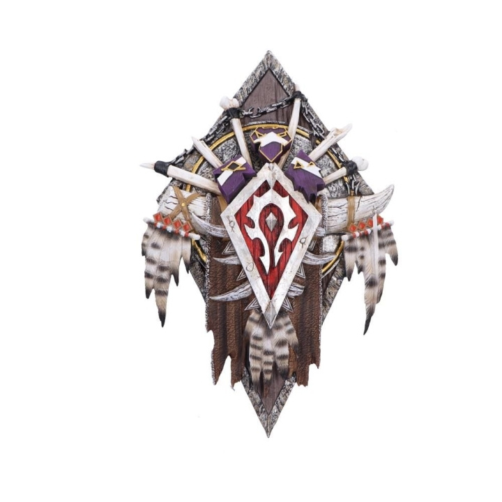 Nemesis Now World of Warcraft Horde Wall Plaque Height 30cm i gruppen SPORT, FRITID & HOBBY / Roliga prylar / Samlarobjekt hos TP E-commerce Nordic AB (D15676)