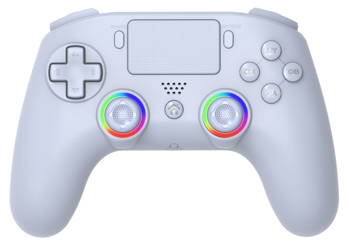 SuBsonic Trådlös Led-kontroller PS4 Vit - PS4/Pc i gruppen HEMELEKTRONIK / Spelkonsoler & Tillbehör / Sony PlayStation 4 hos TP E-commerce Nordic AB (D15690)