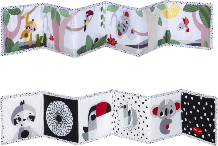 Tiny Love Dubbelsidig bok Boho Chic - (3333160174) i gruppen LEKSAKER, BARN- & BABYPRODUKTER / Babyleksaker / Aktivitetsleksaker hos TP E-commerce Nordic AB (D15716)