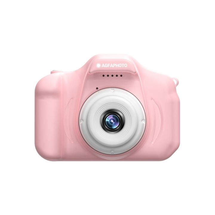 Agfa Barnkamera Realikids Cam Mini Rosa i gruppen HEMELEKTRONIK / Foto & Video / Kameror hos TP E-commerce Nordic AB (D15734)