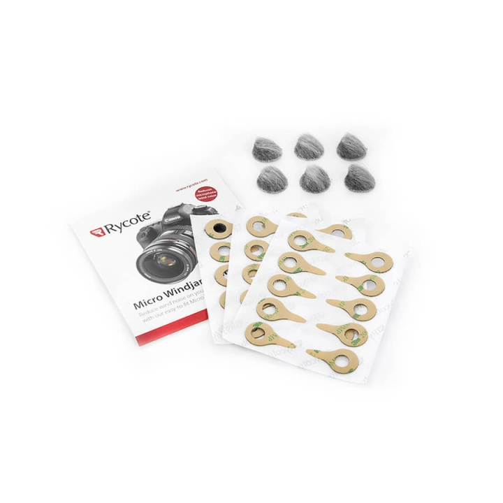 Rycote Micro Windjammer 30-Pack i gruppen HEMELEKTRONIK / Ljud & Bild / Handhållna mikrofoner hos TP E-commerce Nordic AB (D15760)