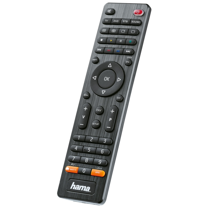Hama Fjärrkontroll Universal 4in1 i gruppen HEMELEKTRONIK / Ljud & Bild / TV & Tillbehör / Fjärrkontroller hos TP E-commerce Nordic AB (D15807)