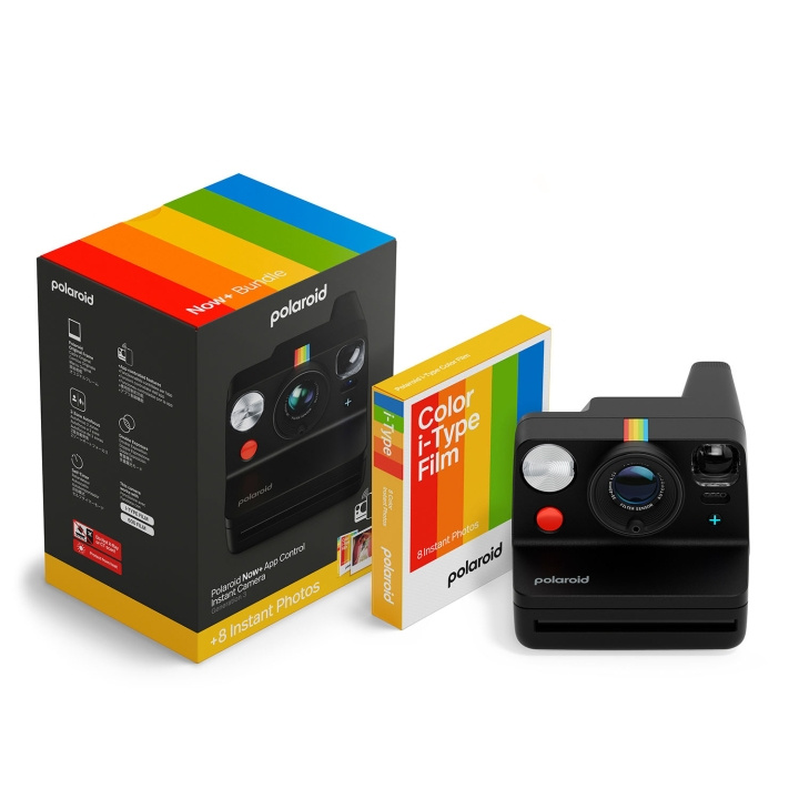 Polaroid Kamera Polaroid Now+ Generation 3 E-Box Svart i gruppen HEMELEKTRONIK / Foto & Video / Kameror hos TP E-commerce Nordic AB (D15825)