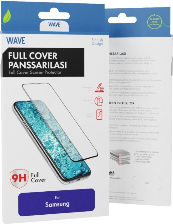 Wave Skärmskydd, Samsung Galaxy A40, svart i gruppen SMARTPHONE & SURFPLATTOR / Mobilskydd / Samsung hos TP E-commerce Nordic AB (D15885)