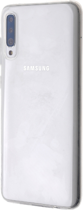 Wave silikonskydd, Samsung Galaxy A70, transparent i gruppen SMARTPHONE & SURFPLATTOR / Mobilskydd / Samsung hos TP E-commerce Nordic AB (D15889)