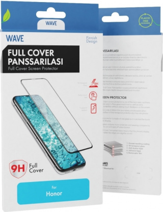 Wave Heltäckande skydd av pansarglas, Honor 20 / Honor 20 Pro / Huawei Nova 5T, svart
