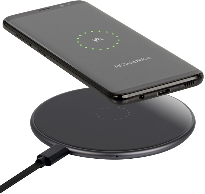Wave QiPad trådlös laddningsplatta i gruppen SMARTPHONE & SURFPLATTOR / Laddare & Kablar / Trådlösa Qi laddare hos TP E-commerce Nordic AB (D15901)