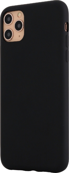 Wave Soft Touch Telefonskal, Apple iPhone 11 Pro Max, svart i gruppen SMARTPHONE & SURFPLATTOR / Mobilskydd / Apple / iPhone 11 Pro Max / Skal hos TP E-commerce Nordic AB (D15911)